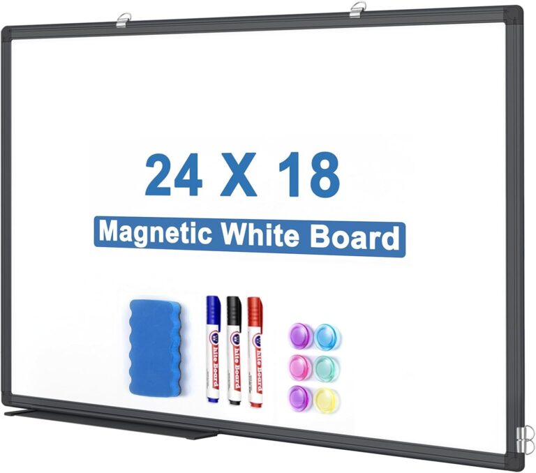 Whiteboard Magnetic 120×90 cm cu Rama Aluminiu