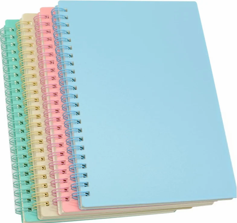 Set 5 Caiete A4 cu Spira, 80 File