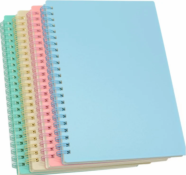Set 5 Caiete A4 cu Spira, 80 File